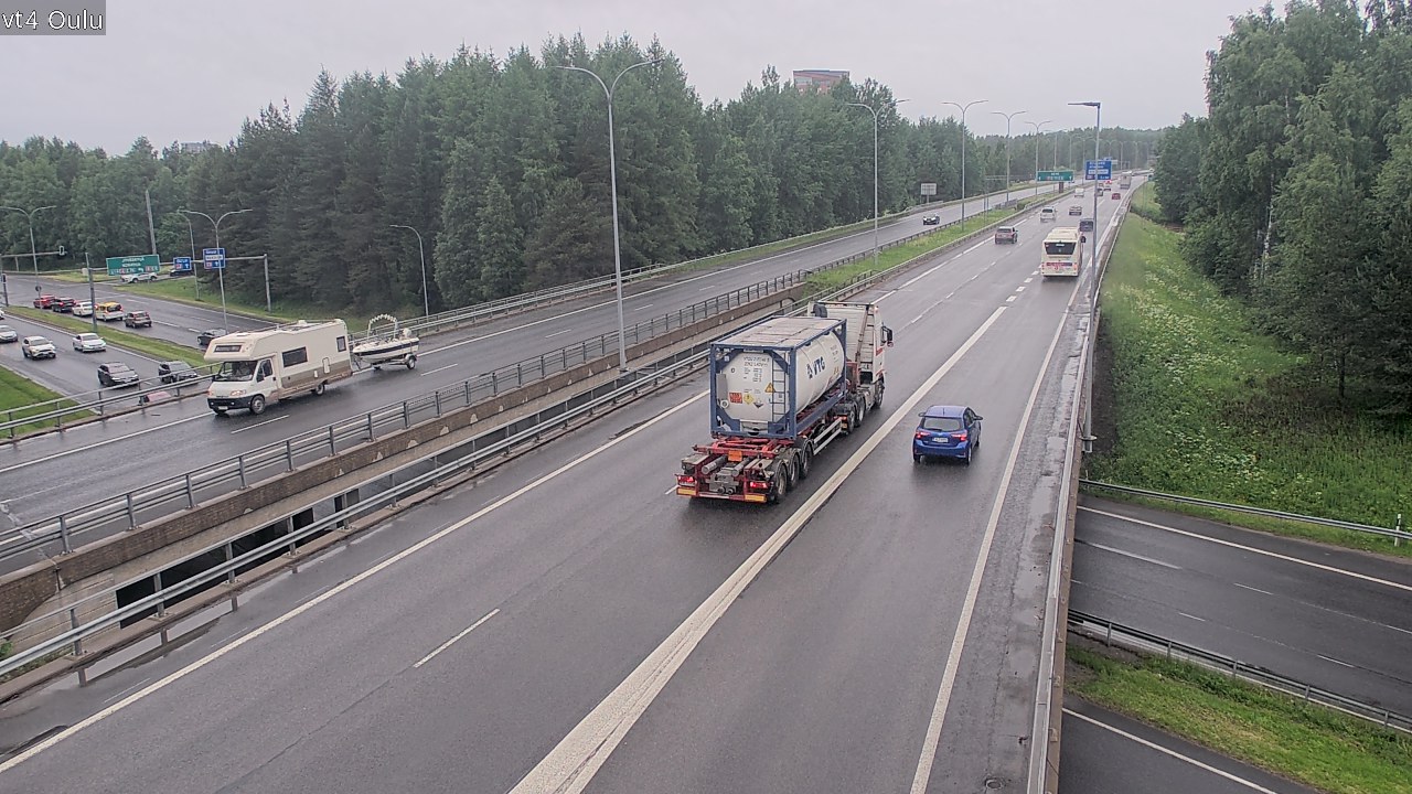 Kelikamerat Kuva Tie 4 Oulu, Oulu, Pohjois-Pohjanmaa