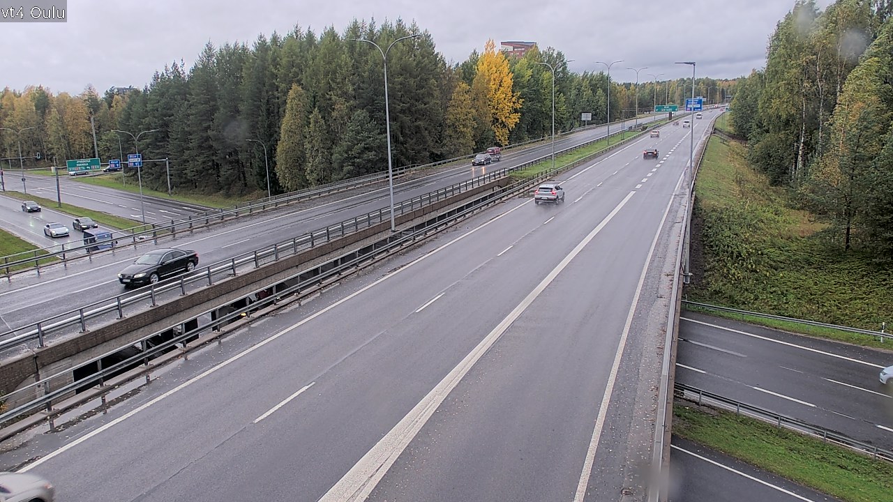 Weather Camera Image Road 4 Oulu, Oulu, Pohjois-Pohjanmaa