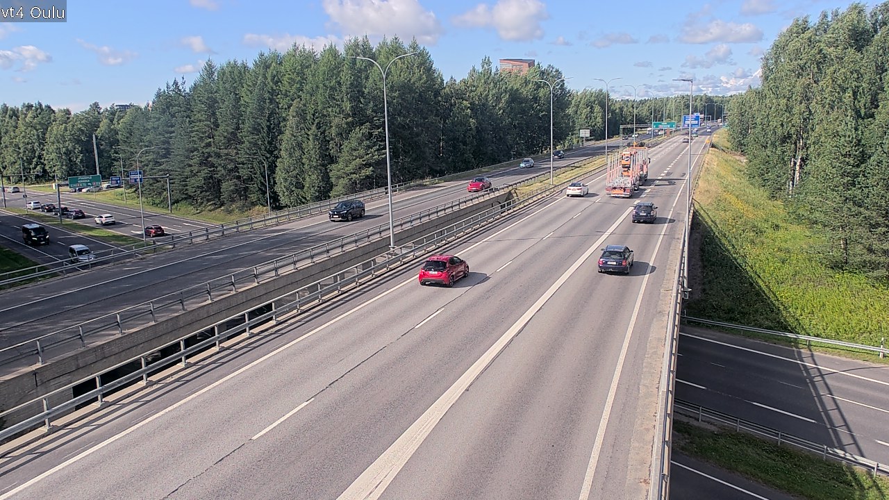 Kelikamerat Kuva Tie 4 Oulu, Oulu, Pohjois-Pohjanmaa