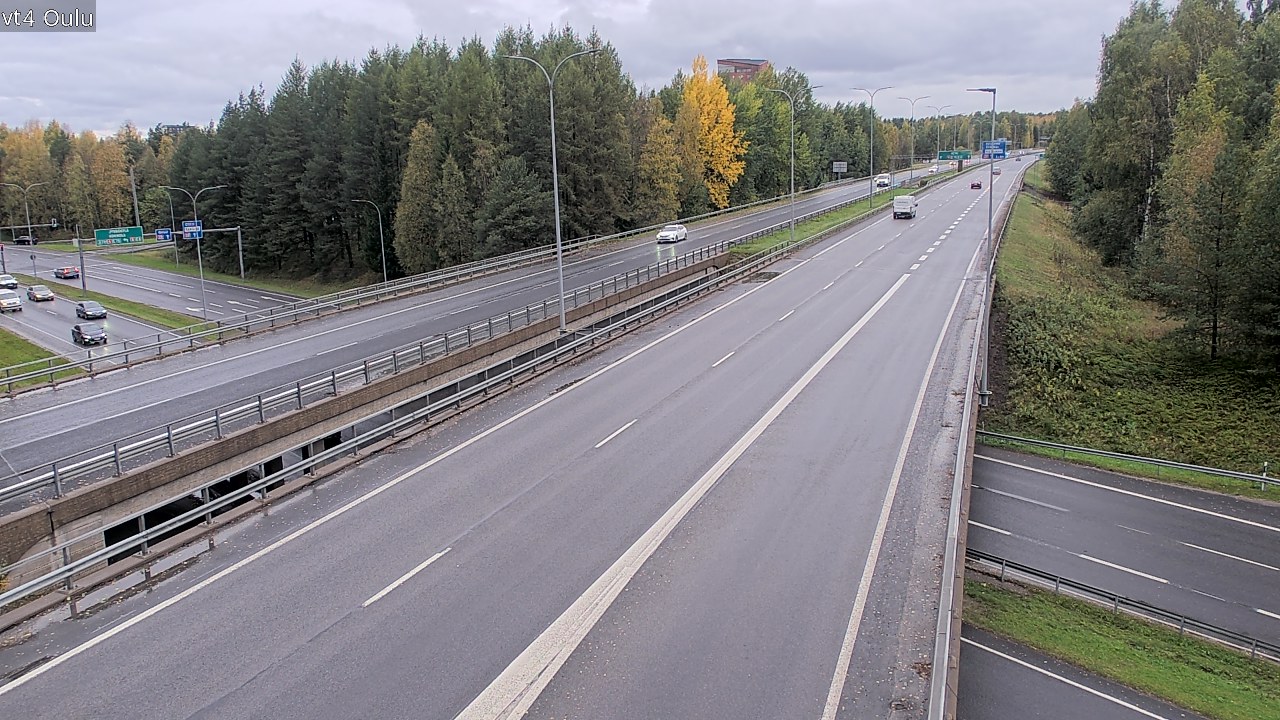 Weather Camera Image Road 4 Oulu, Oulu, Pohjois-Pohjanmaa