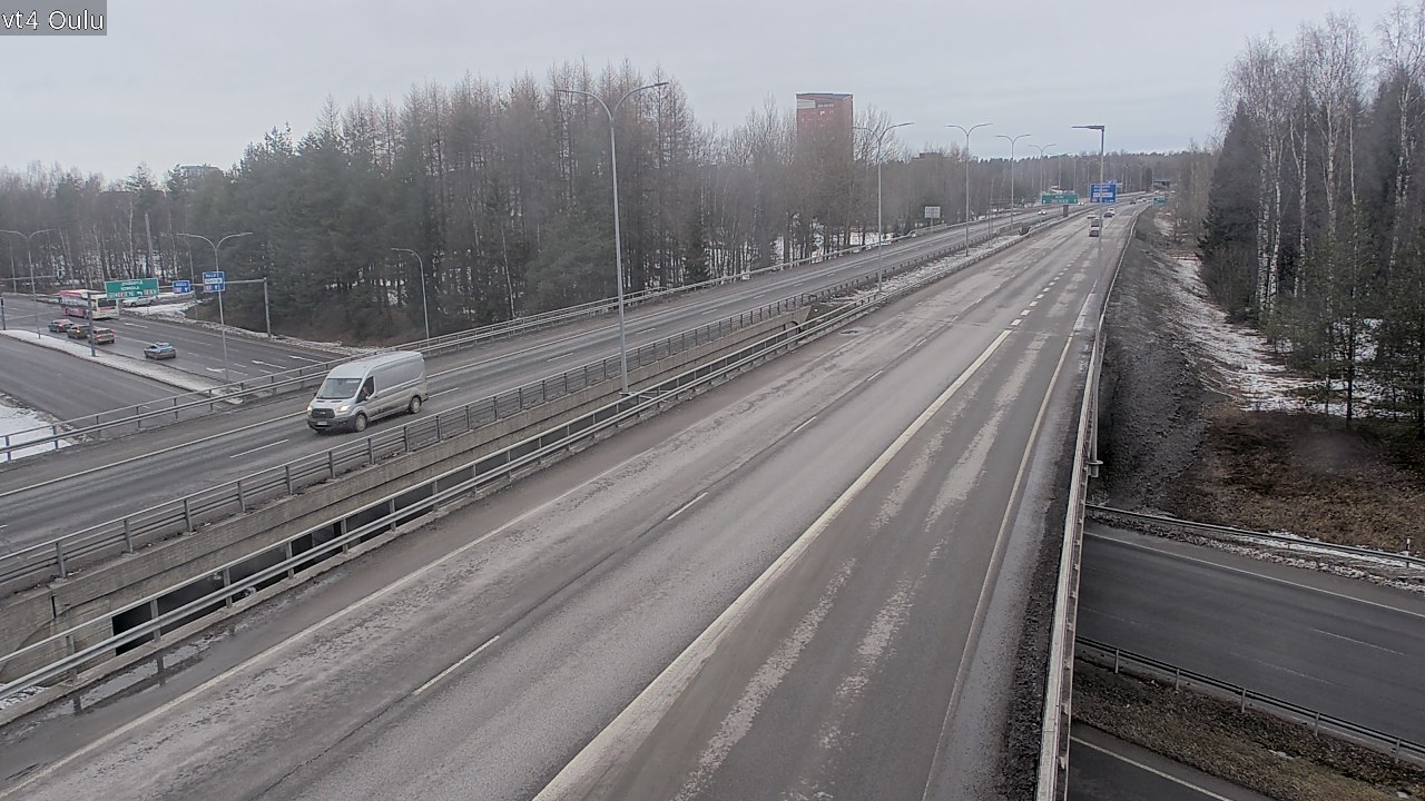 Weather Camera Image Road 4 Oulu, Oulu, Pohjois-Pohjanmaa