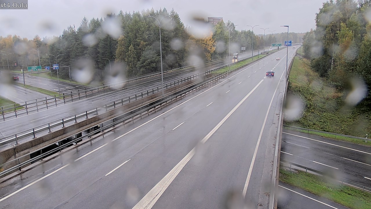 Weather Camera Image Väg 4 Uleåborg, Oulu, Pohjois-Pohjanmaa