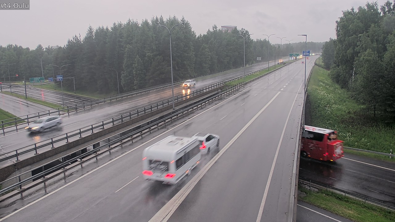 Kelikamerat Kuva Tie 4 Oulu, Oulu, Pohjois-Pohjanmaa