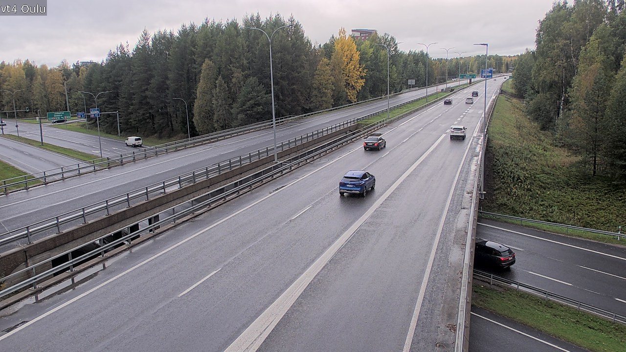 Weather Camera Image Road 4 Oulu, Oulu, Pohjois-Pohjanmaa