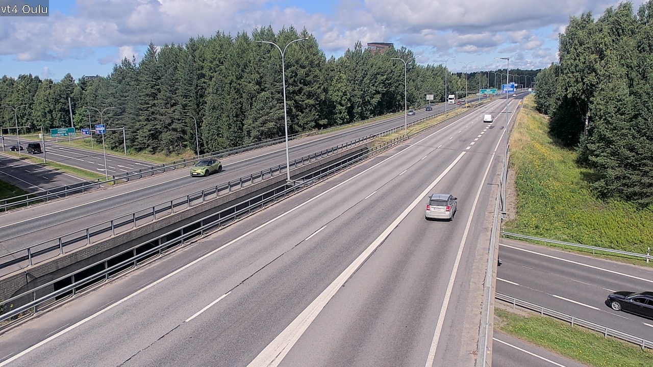 Kelikamerat Kuva Tie 4 Oulu, Oulu, Pohjois-Pohjanmaa