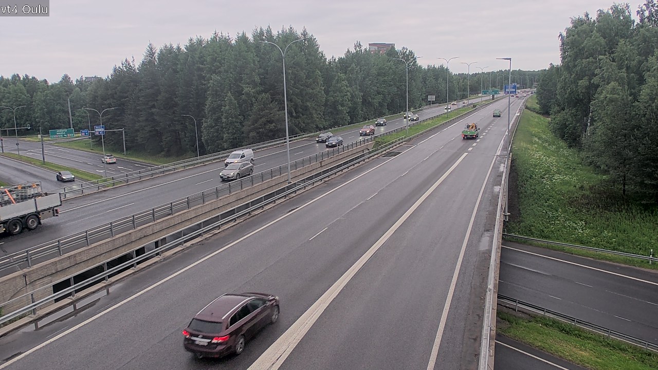 Kelikamerat Kuva Tie 4 Oulu, Oulu, Pohjois-Pohjanmaa