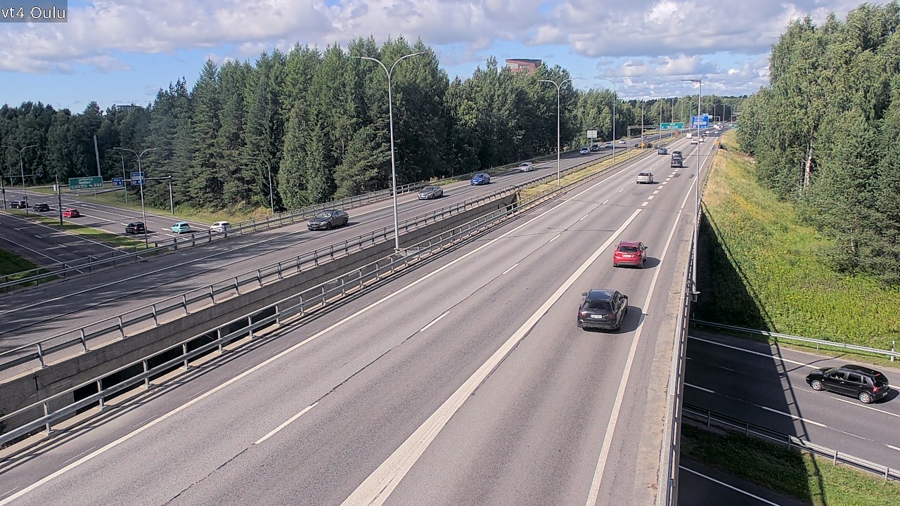 Kelikamerat Kuva Tie 4 Oulu, Oulu, Pohjois-Pohjanmaa