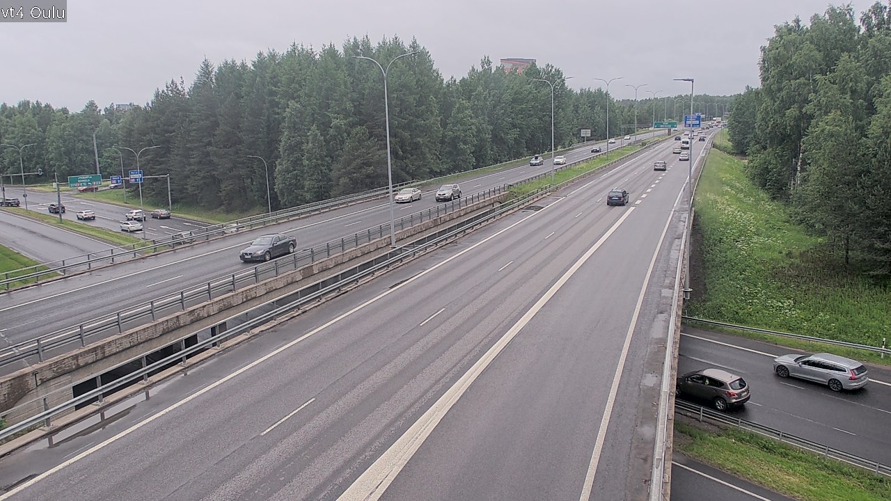 Kelikamerat Kuva Tie 4 Oulu, Oulu, Pohjois-Pohjanmaa