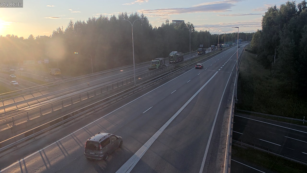 Kelikamerat Kuva Tie 4 Oulu, Oulu, Pohjois-Pohjanmaa