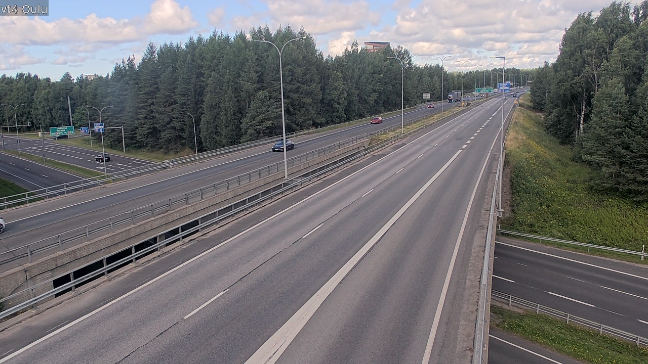 Kelikamerat Kuva Tie 4 Oulu, Oulu, Pohjois-Pohjanmaa