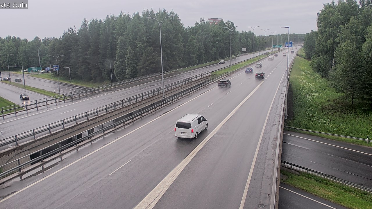Kelikamerat Kuva Tie 4 Oulu, Oulu, Pohjois-Pohjanmaa