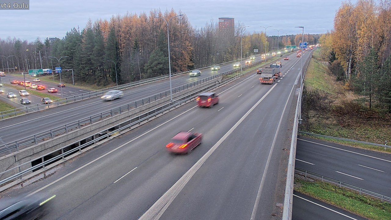 Kelikamerat Kuva Tie 4 Oulu, Oulu, Pohjois-Pohjanmaa