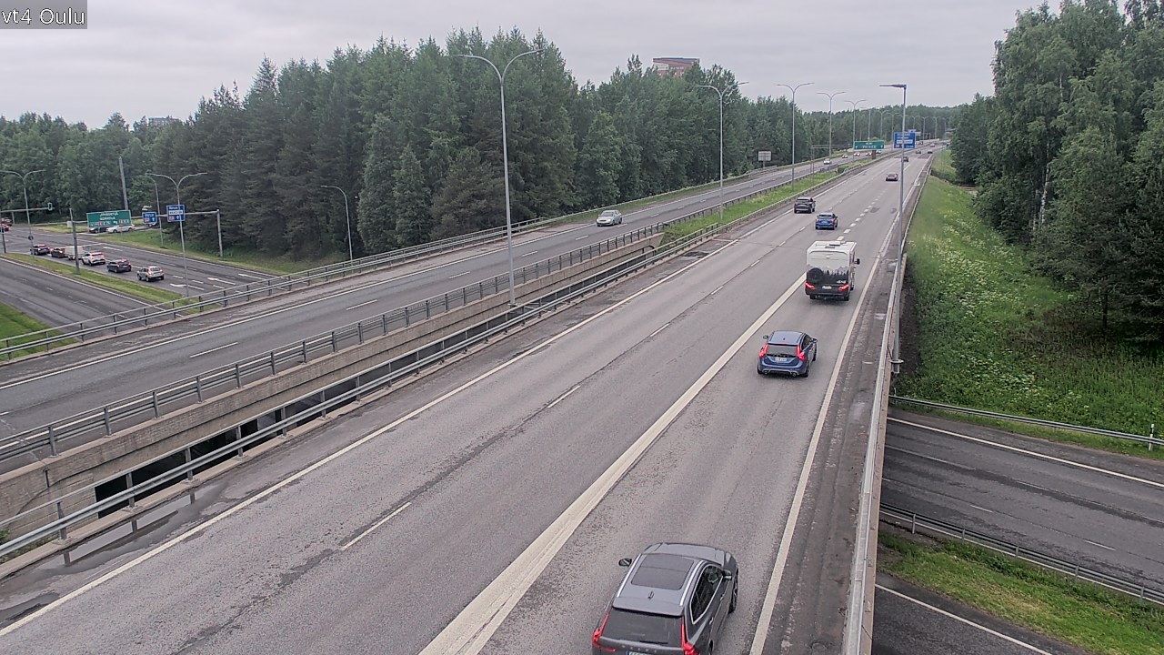 Kelikamerat Kuva Tie 4 Oulu, Oulu, Pohjois-Pohjanmaa