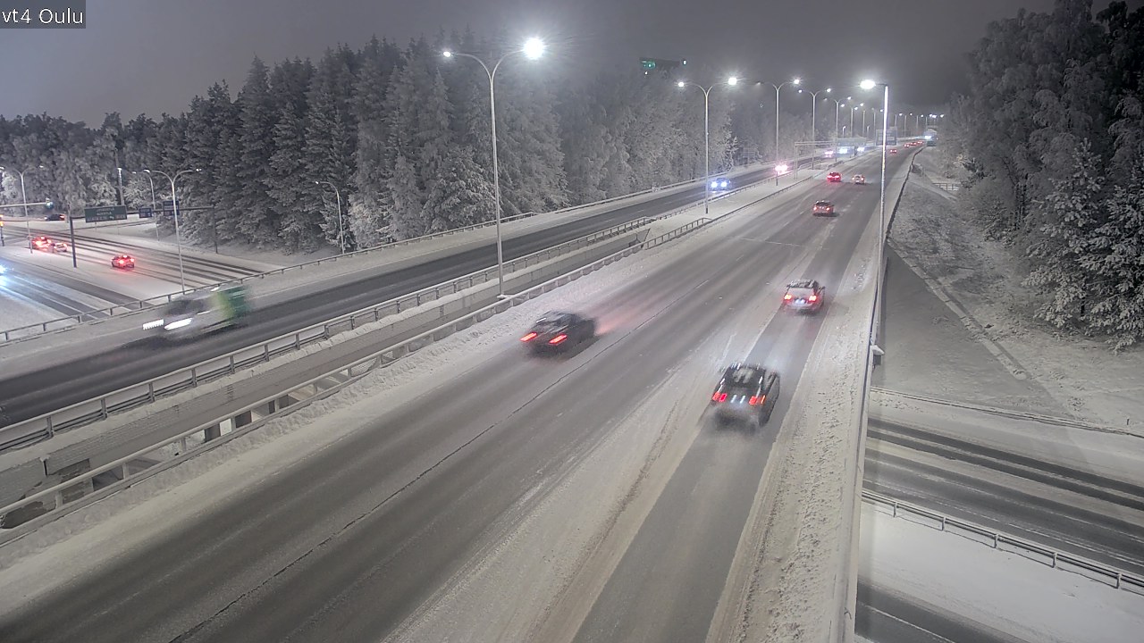 Weather Camera Image Road 4 Oulu, Oulu, Pohjois-Pohjanmaa