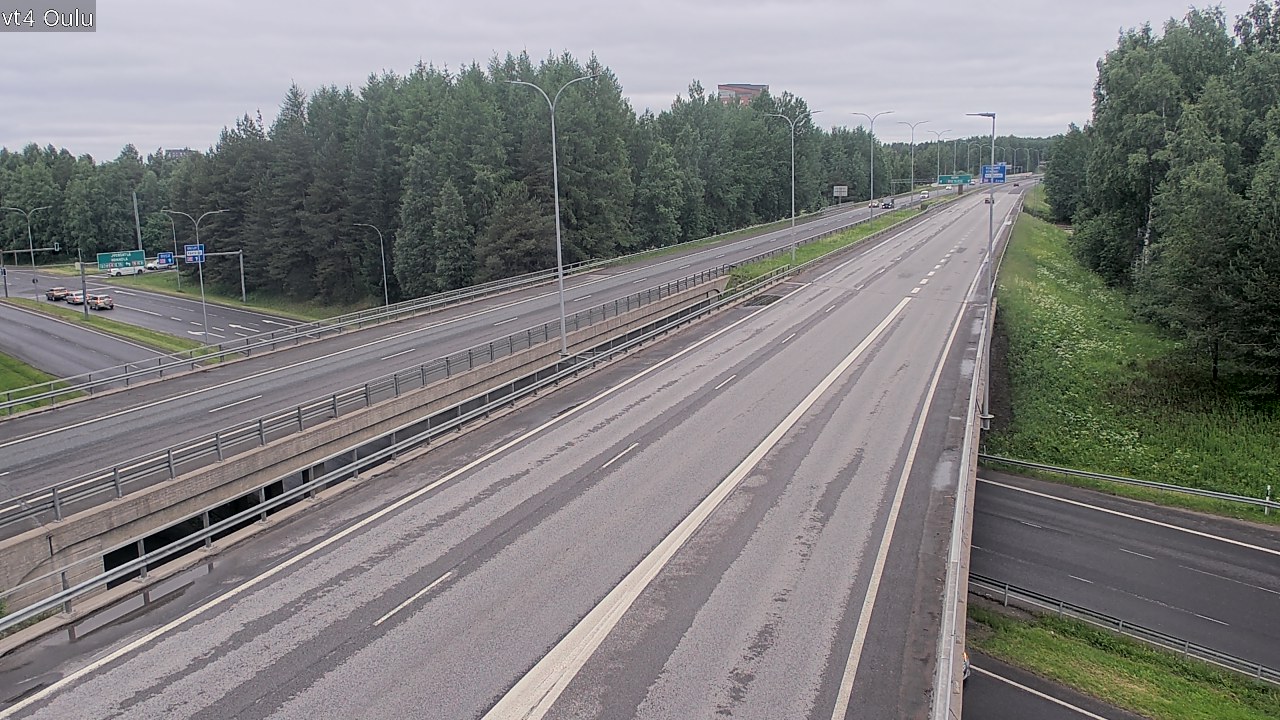 Weather Camera Image Road 4 Oulu, Oulu, Pohjois-Pohjanmaa