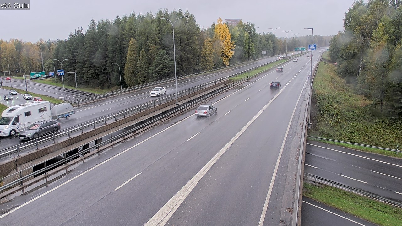 Weather Camera Image Road 4 Oulu, Oulu, Pohjois-Pohjanmaa