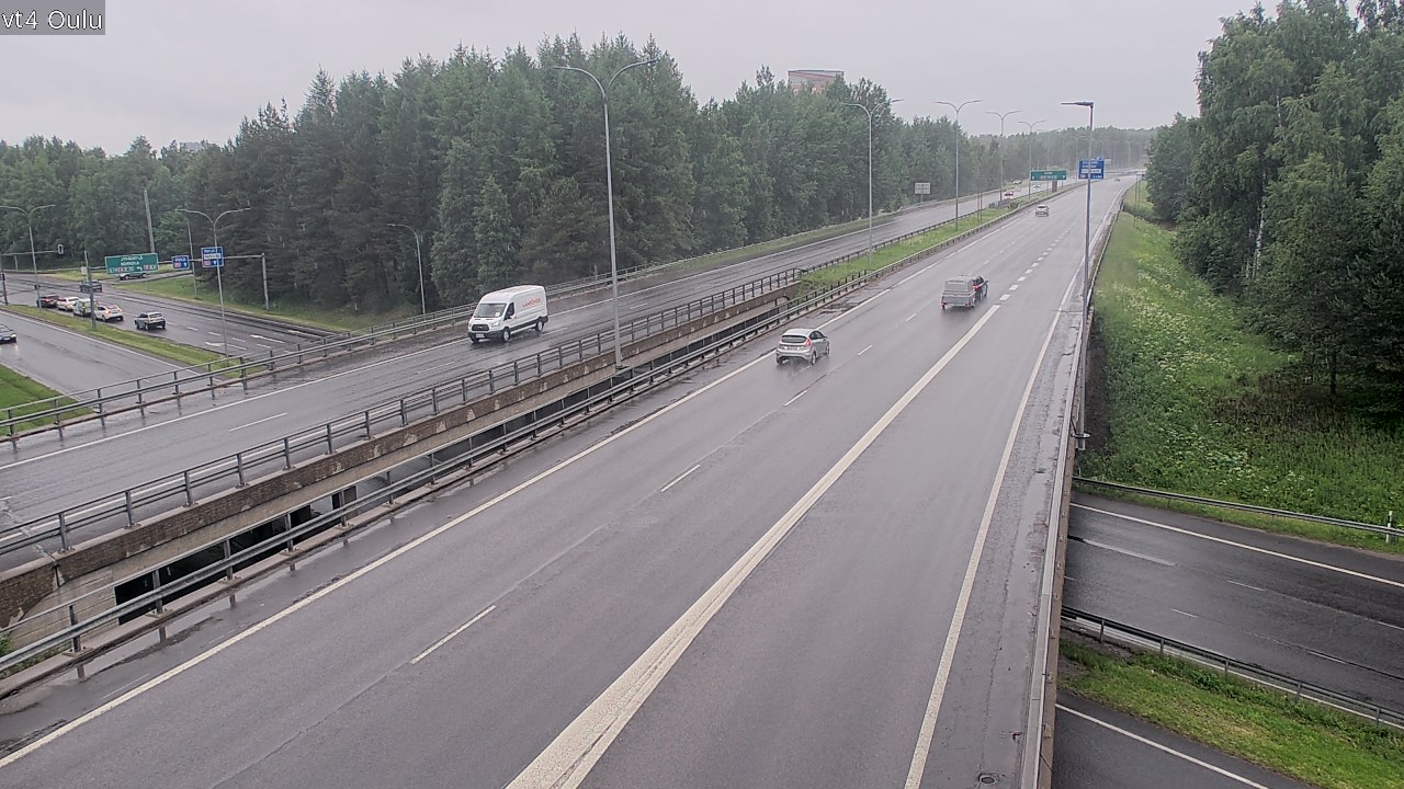Kelikamerat Kuva Tie 4 Oulu, Oulu, Pohjois-Pohjanmaa