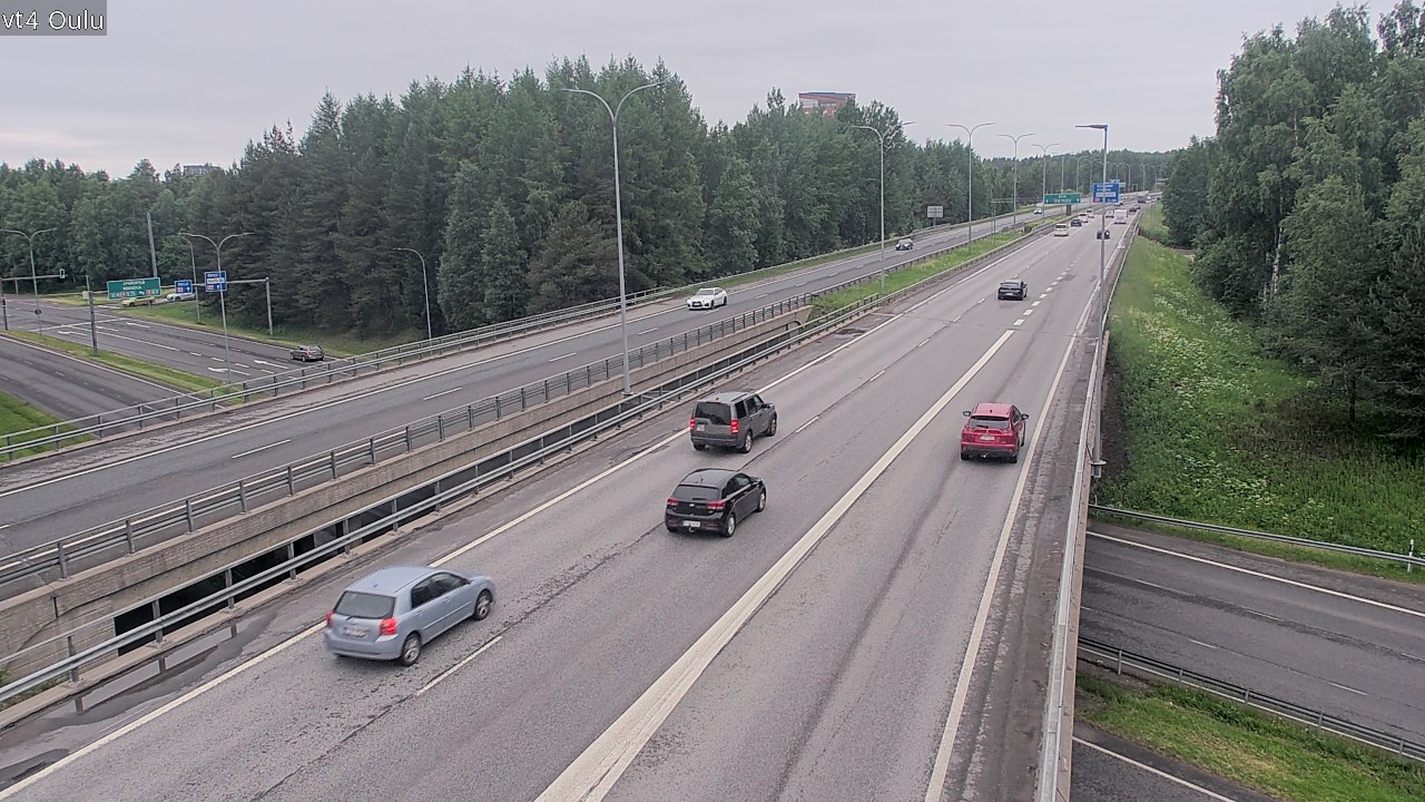 Kelikamerat Kuva Tie 4 Oulu, Oulu, Pohjois-Pohjanmaa