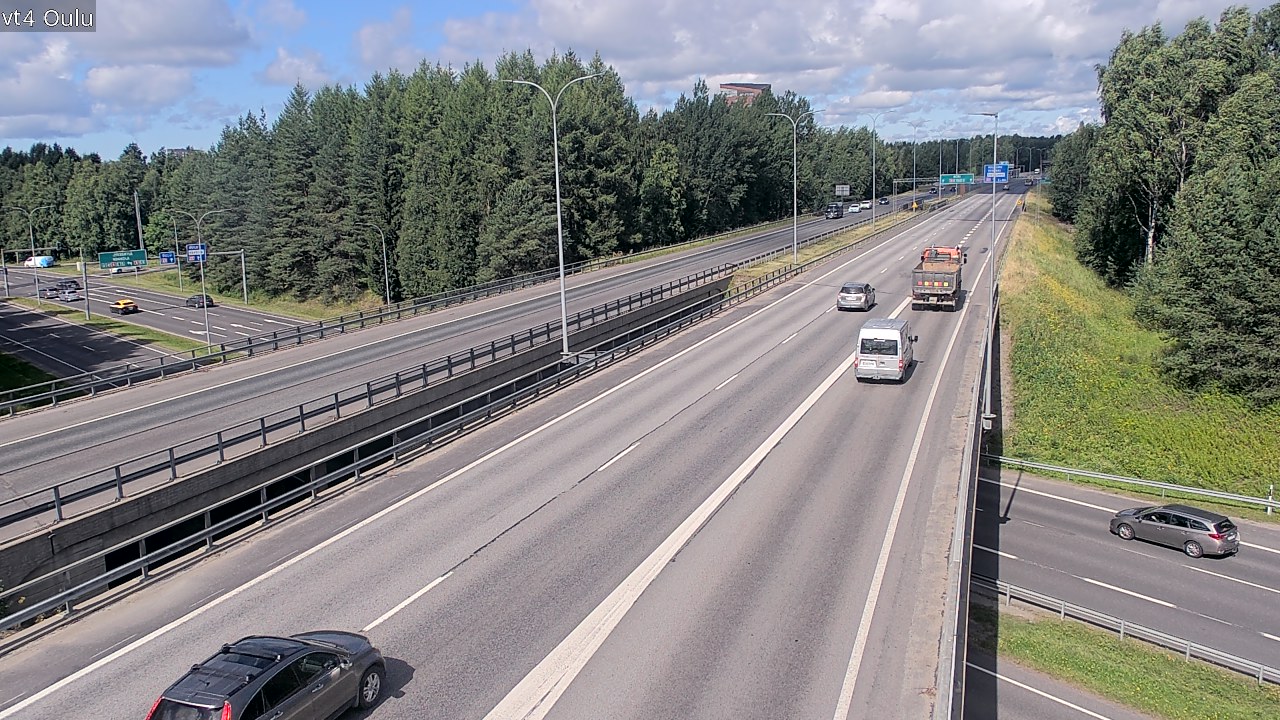 Kelikamerat Kuva Tie 4 Oulu, Oulu, Pohjois-Pohjanmaa
