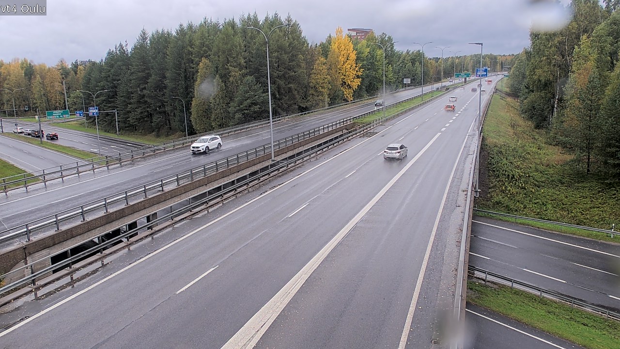 Weather Camera Image Road 4 Oulu, Oulu, Pohjois-Pohjanmaa