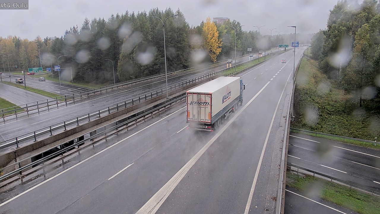 Weather Camera Image Road 4 Oulu, Oulu, Pohjois-Pohjanmaa