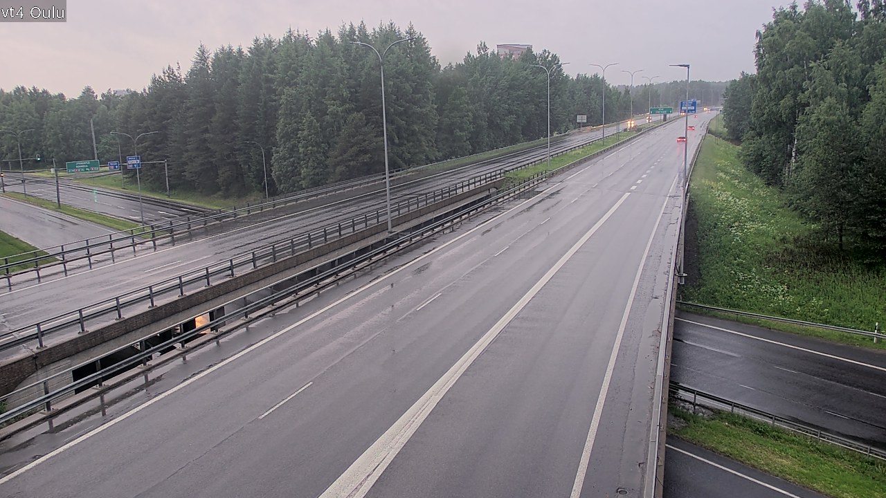 Kelikamerat Kuva Tie 4 Oulu, Oulu, Pohjois-Pohjanmaa