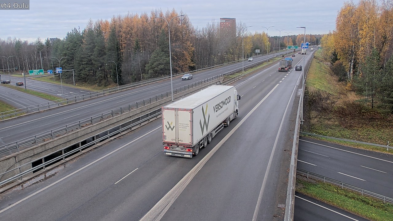 Kelikamerat Kuva Tie 4 Oulu, Oulu, Pohjois-Pohjanmaa