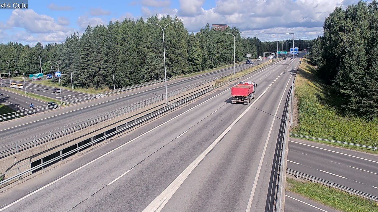 Kelikamerat Kuva Tie 4 Oulu, Oulu, Pohjois-Pohjanmaa