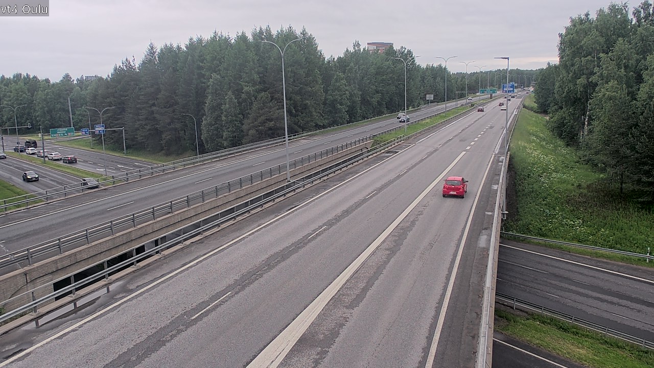 Kelikamerat Kuva Tie 4 Oulu, Oulu, Pohjois-Pohjanmaa