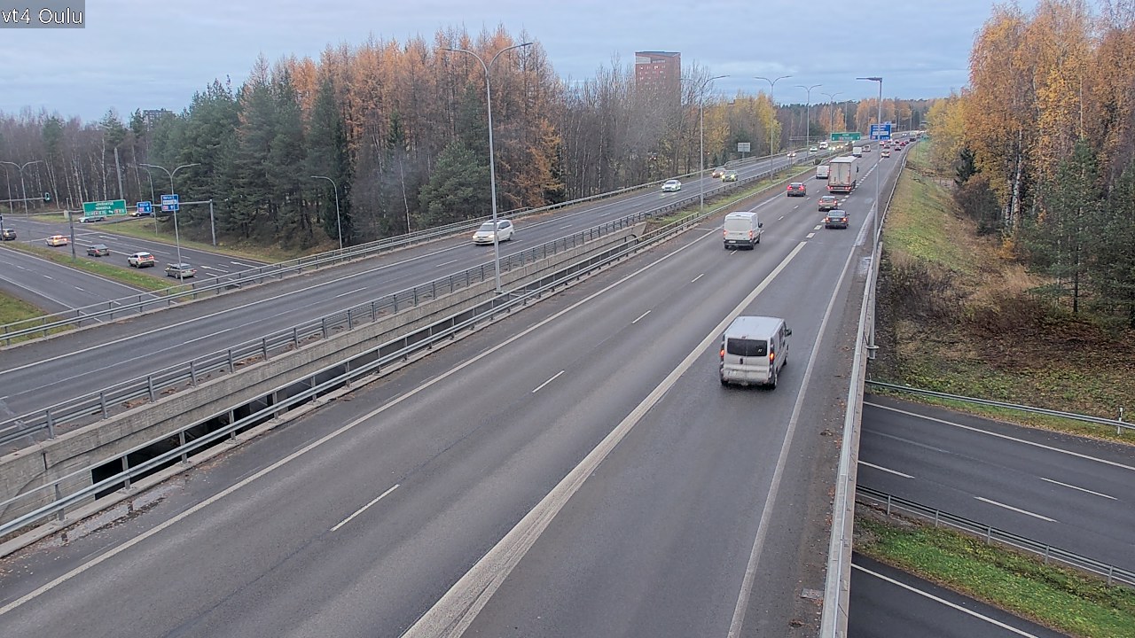 Kelikamerat Kuva Tie 4 Oulu, Oulu, Pohjois-Pohjanmaa