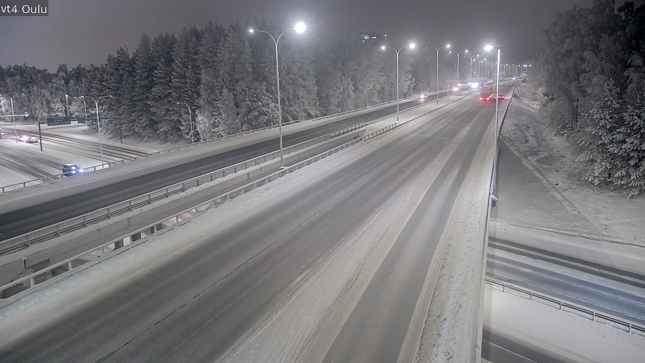 Weather Camera Image Road 4 Oulu, Oulu, Pohjois-Pohjanmaa