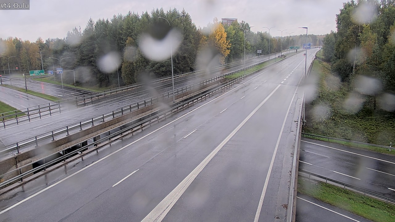 Weather Camera Image Väg 4 Uleåborg, Oulu, Pohjois-Pohjanmaa