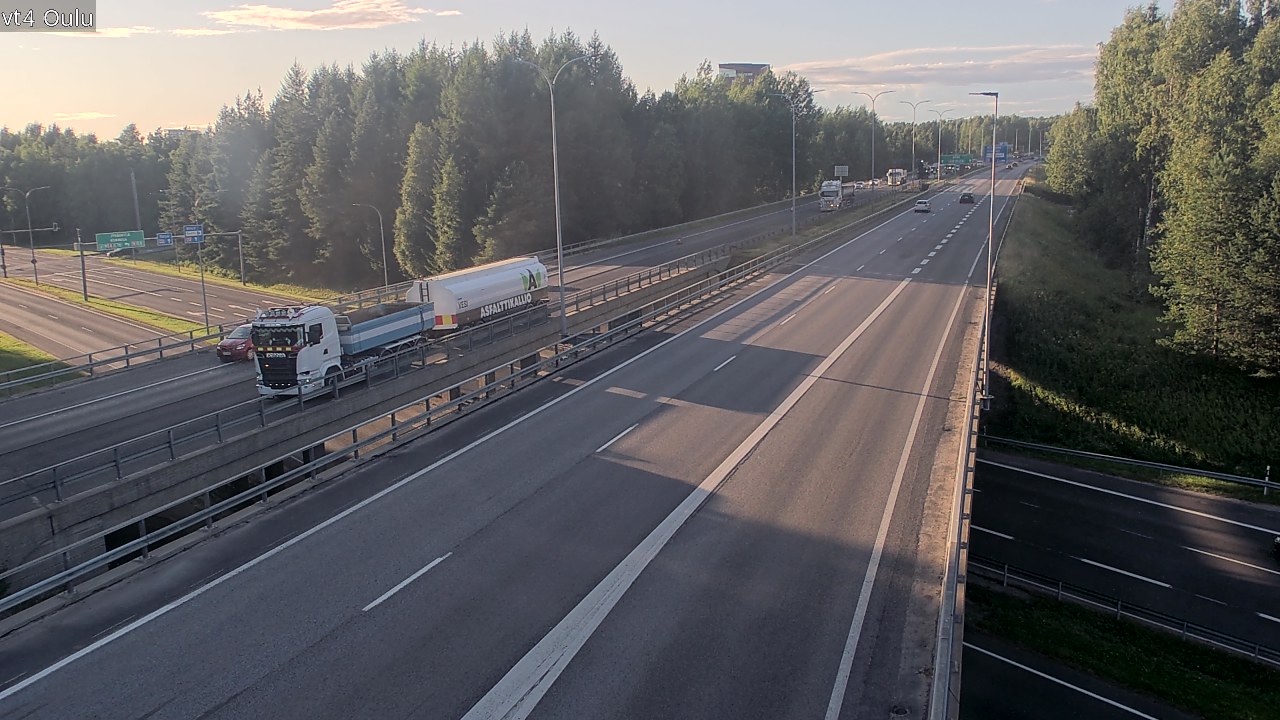 Kelikamerat Kuva Tie 4 Oulu, Oulu, Pohjois-Pohjanmaa