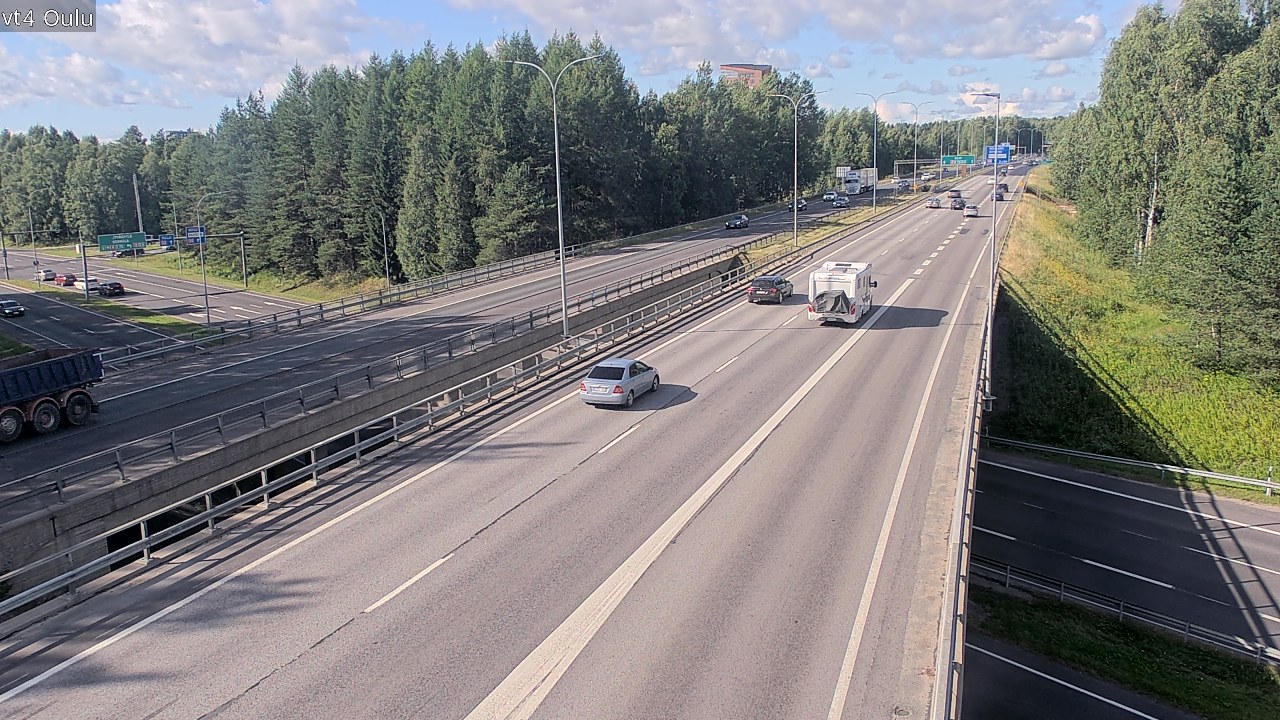 Kelikamerat Kuva Tie 4 Oulu, Oulu, Pohjois-Pohjanmaa