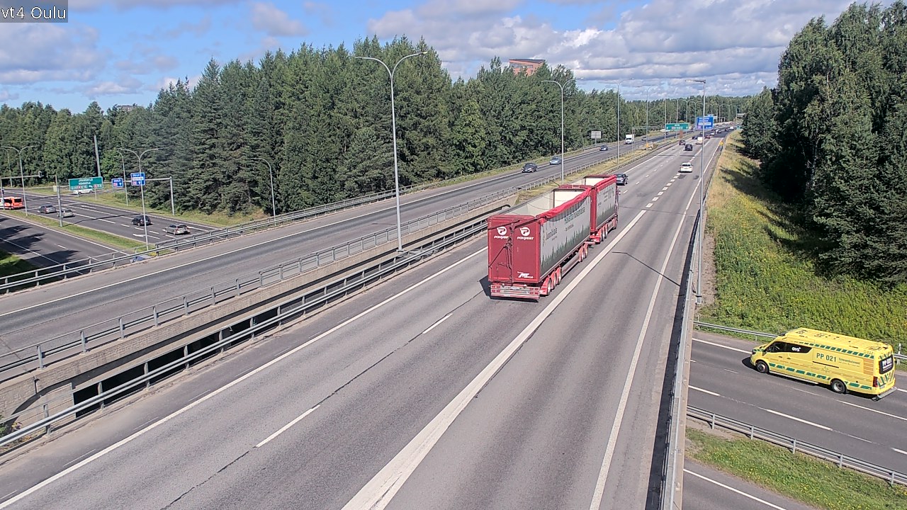 Kelikamerat Kuva Tie 4 Oulu, Oulu, Pohjois-Pohjanmaa