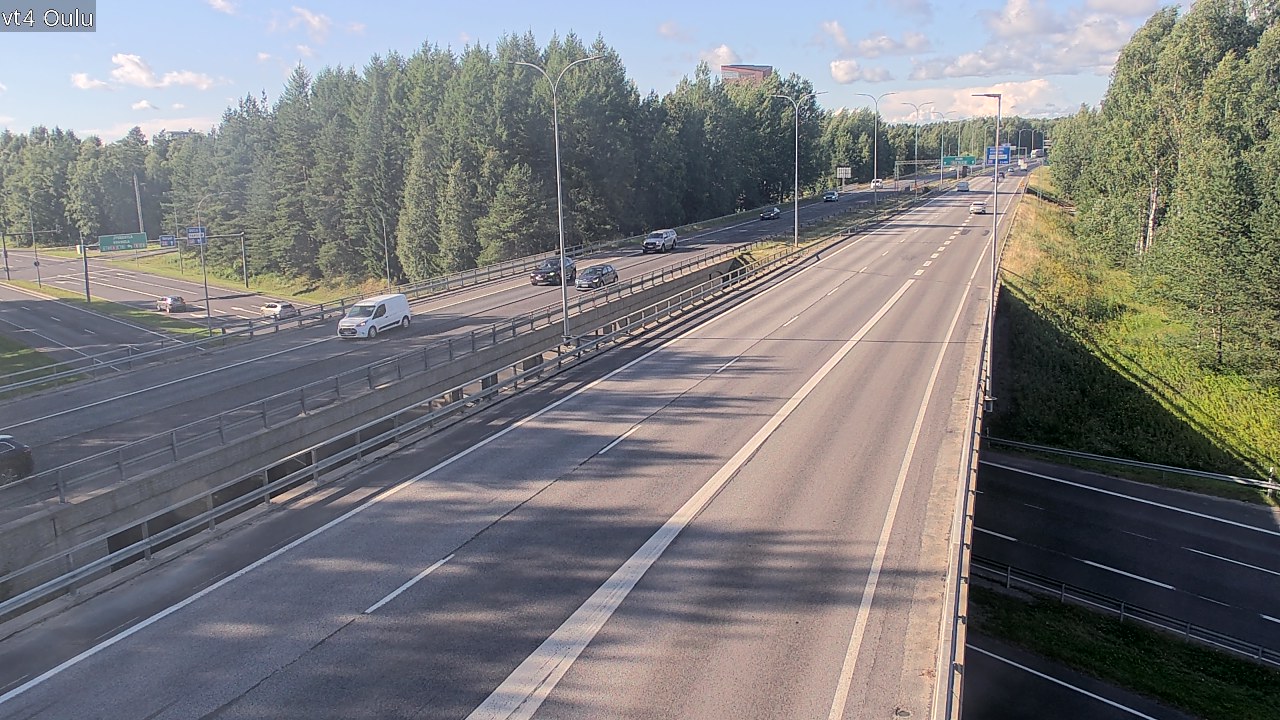 Kelikamerat Kuva Tie 4 Oulu, Oulu, Pohjois-Pohjanmaa