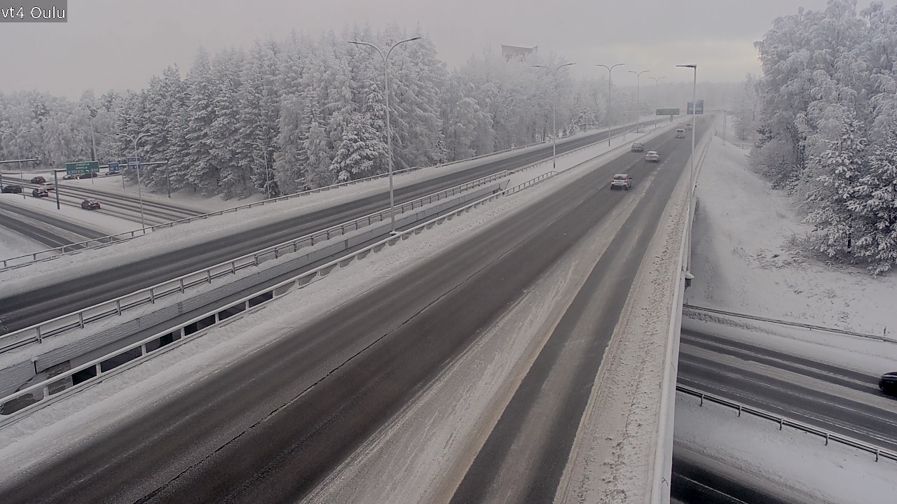 Weather Camera Image Road 4 Oulu, Oulu, Pohjois-Pohjanmaa