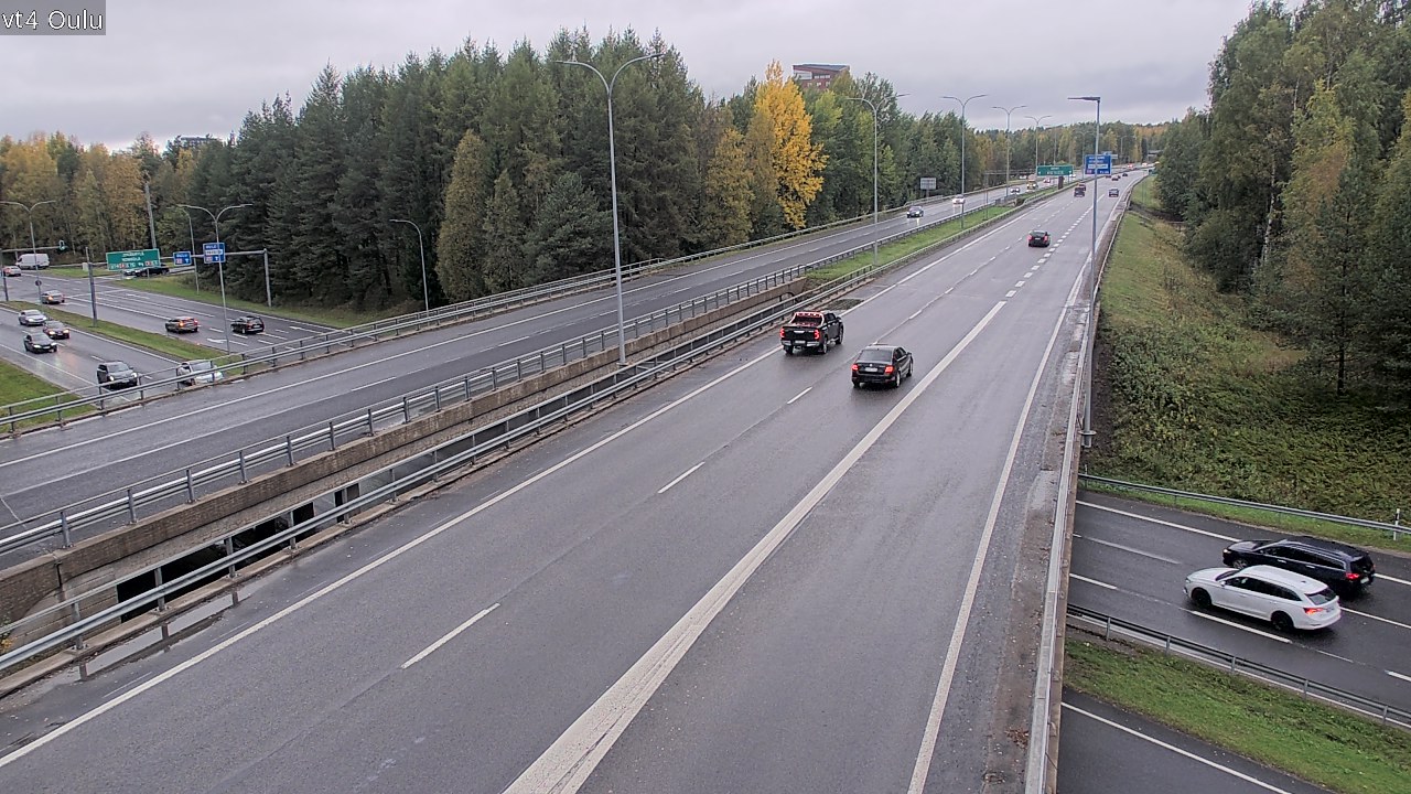 Weather Camera Image Road 4 Oulu, Oulu, Pohjois-Pohjanmaa