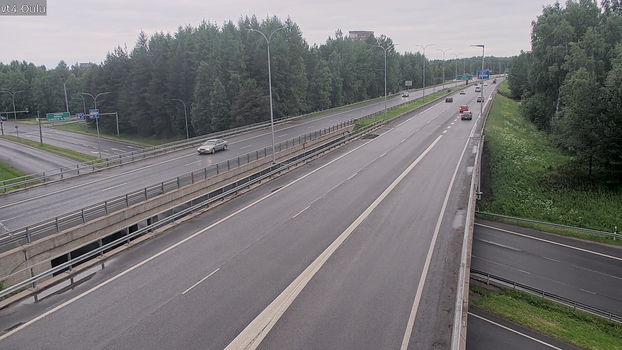 Kelikamerat Kuva Tie 4 Oulu, Oulu, Pohjois-Pohjanmaa