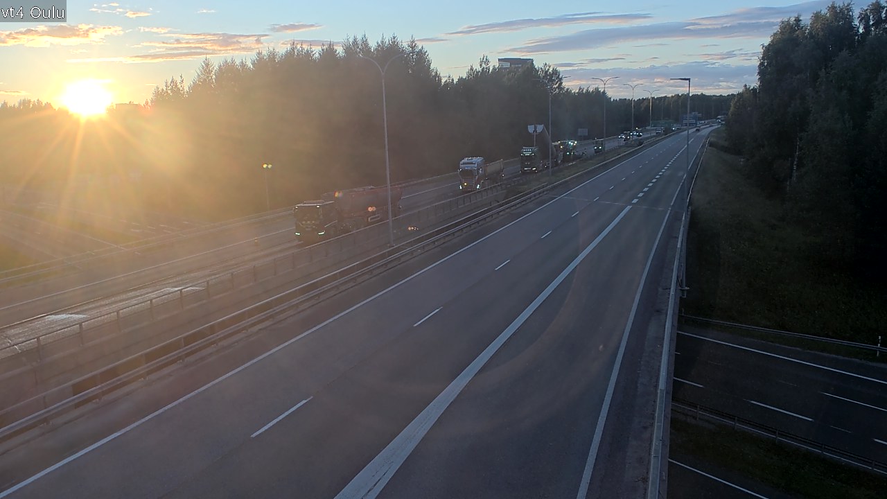 Kelikamerat Kuva Tie 4 Oulu, Oulu, Pohjois-Pohjanmaa