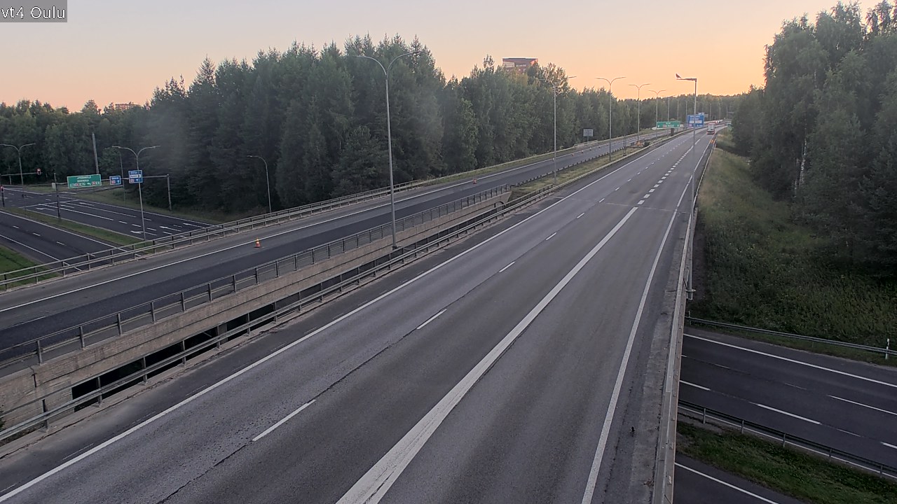 Kelikamerat Kuva Tie 4 Oulu, Oulu, Pohjois-Pohjanmaa