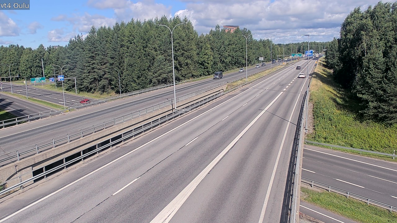 Kelikamerat Kuva Tie 4 Oulu, Oulu, Pohjois-Pohjanmaa