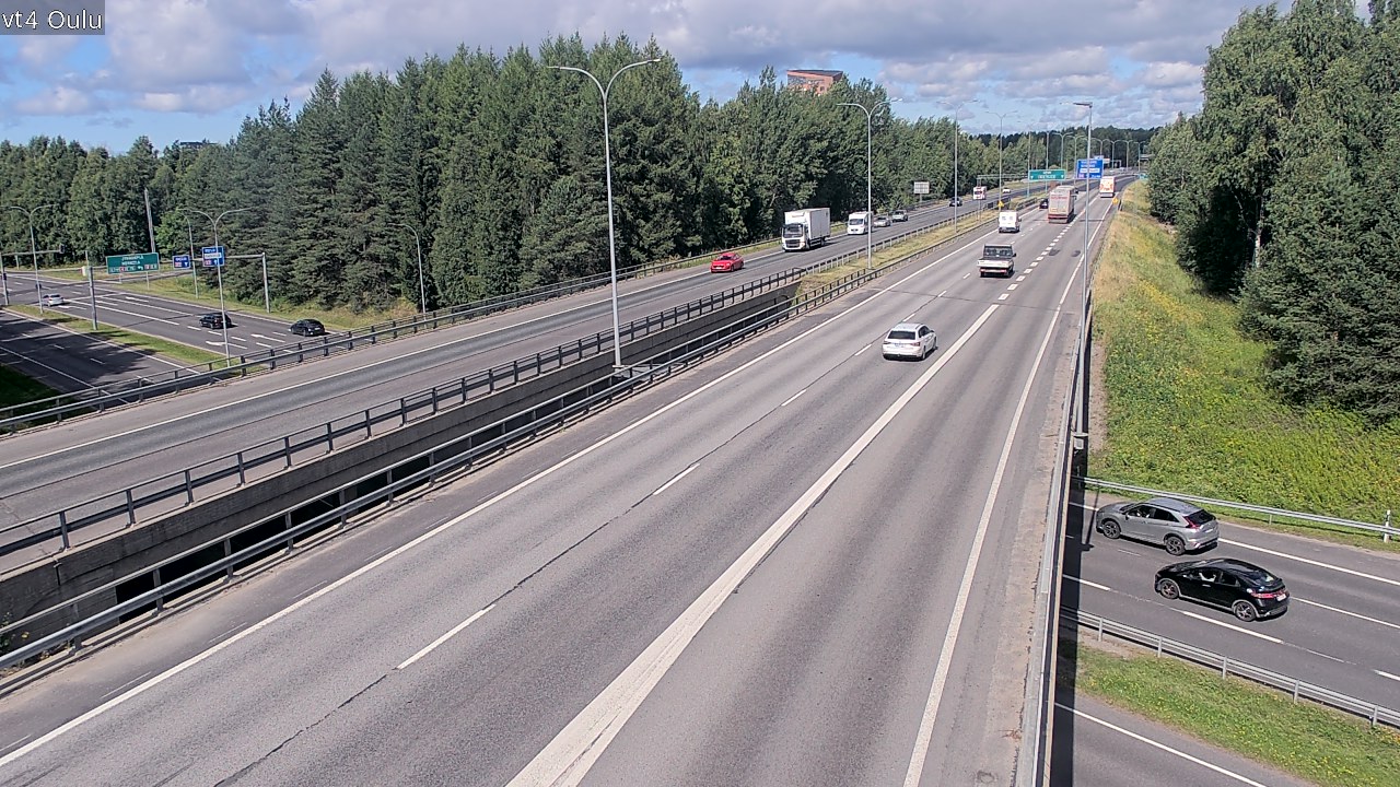 Kelikamerat Kuva Tie 4 Oulu, Oulu, Pohjois-Pohjanmaa