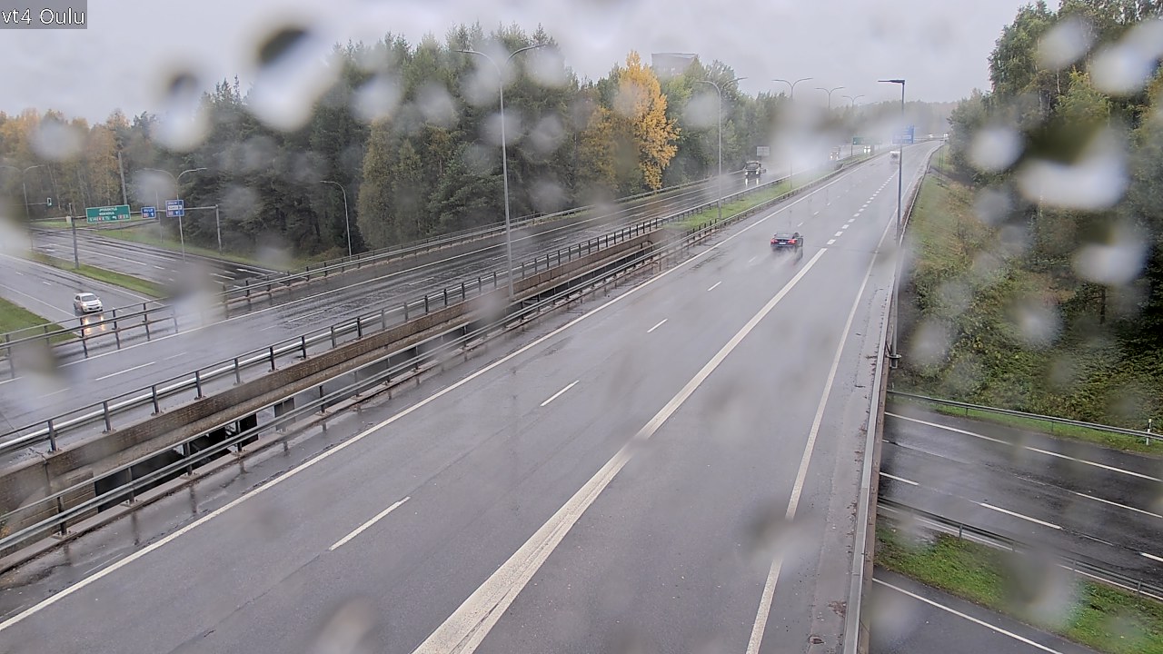 Weather Camera Image Väg 4 Uleåborg, Oulu, Pohjois-Pohjanmaa