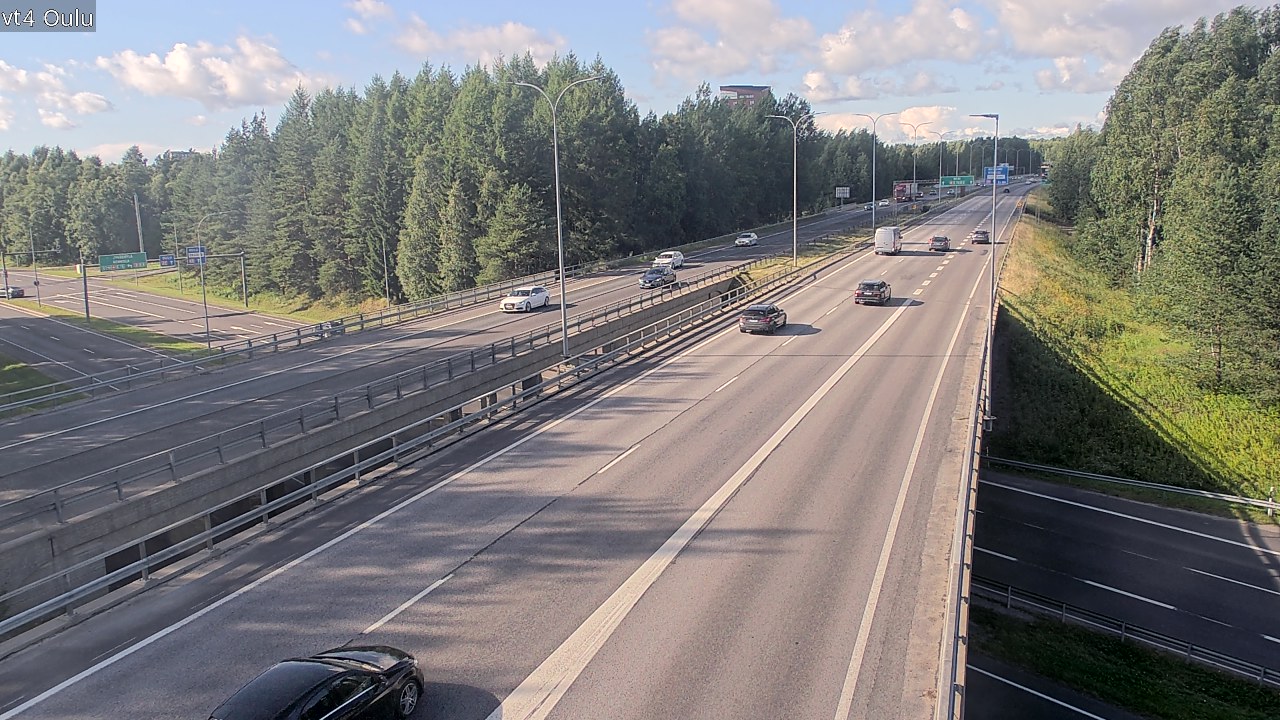 Kelikamerat Kuva Tie 4 Oulu, Oulu, Pohjois-Pohjanmaa