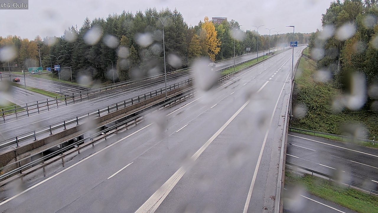 Weather Camera Image Väg 4 Uleåborg, Oulu, Pohjois-Pohjanmaa