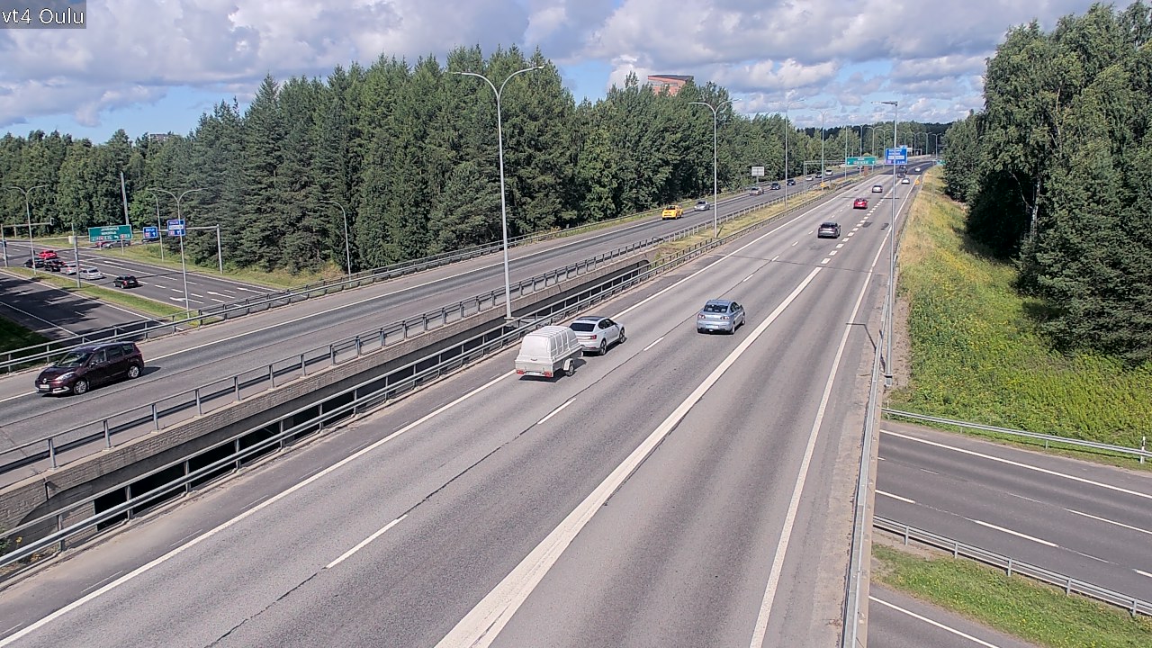 Kelikamerat Kuva Tie 4 Oulu, Oulu, Pohjois-Pohjanmaa