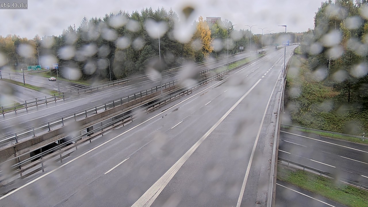 Weather Camera Image Road 4 Oulu, Oulu, Pohjois-Pohjanmaa