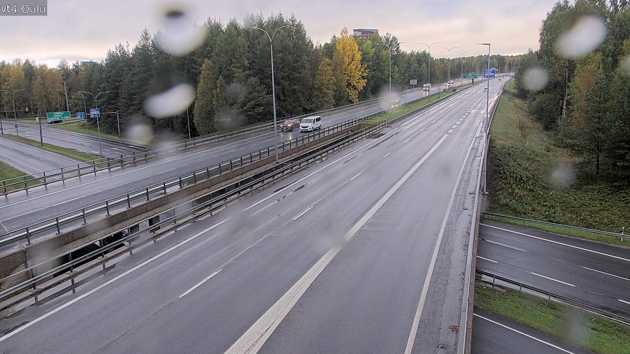 Weather Camera Image Road 4 Oulu, Oulu, Pohjois-Pohjanmaa