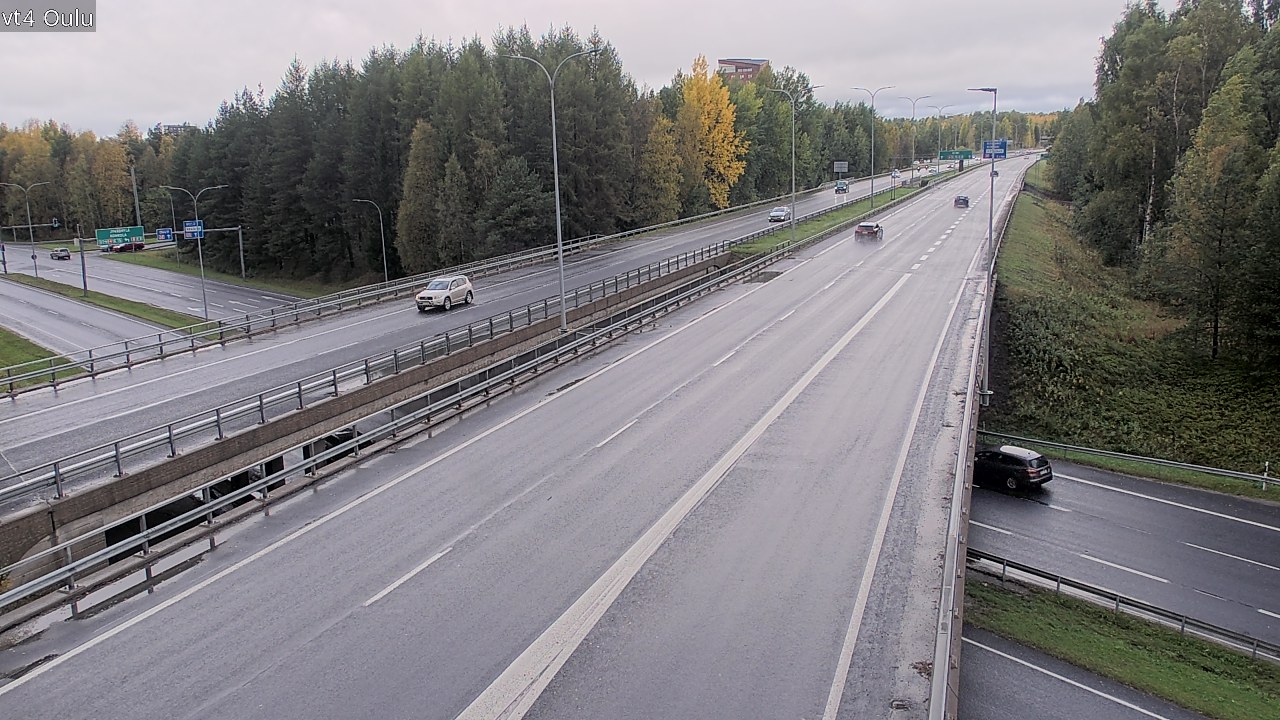 Weather Camera Image Road 4 Oulu, Oulu, Pohjois-Pohjanmaa